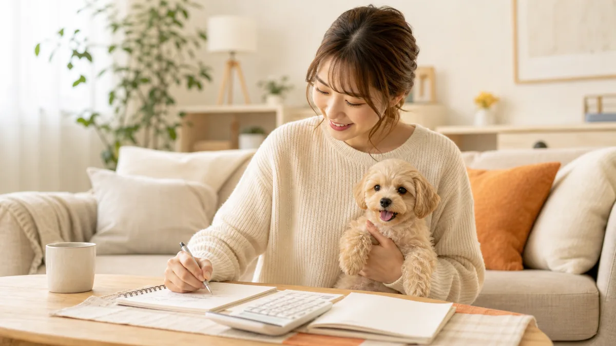 犬を飼う費用の内訳を整理|初期費用と毎月かかるお金の見通しガイド