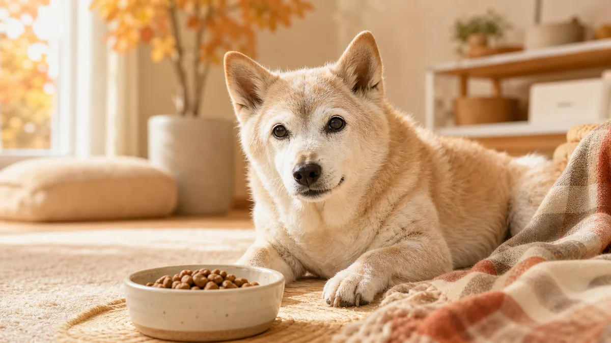シニア犬のドッグフード選び方|切り替えの目安と体型・食べやすさで考えるポイント